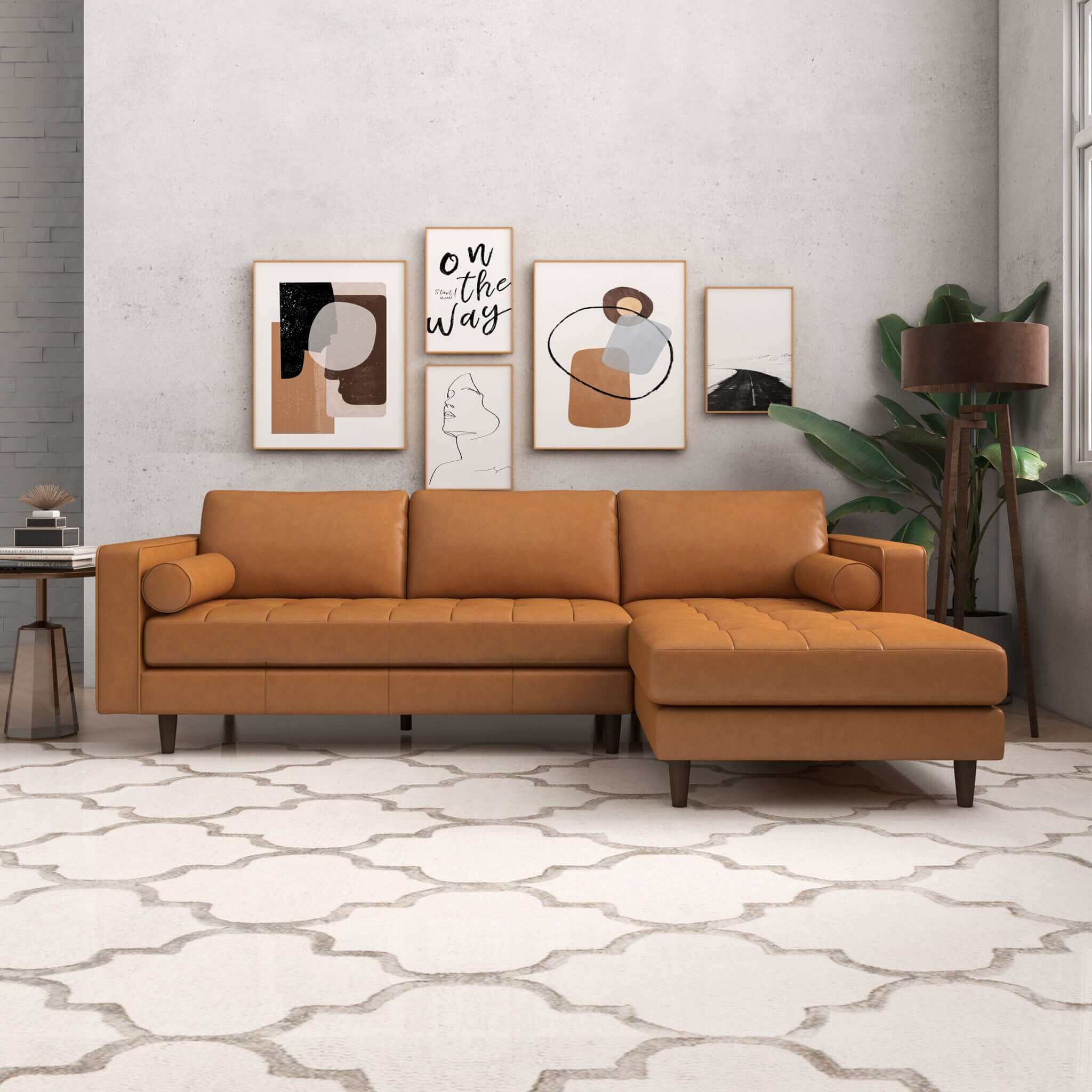 Anthony Corner Sectional Sofa Righ Facing - SEC00400602