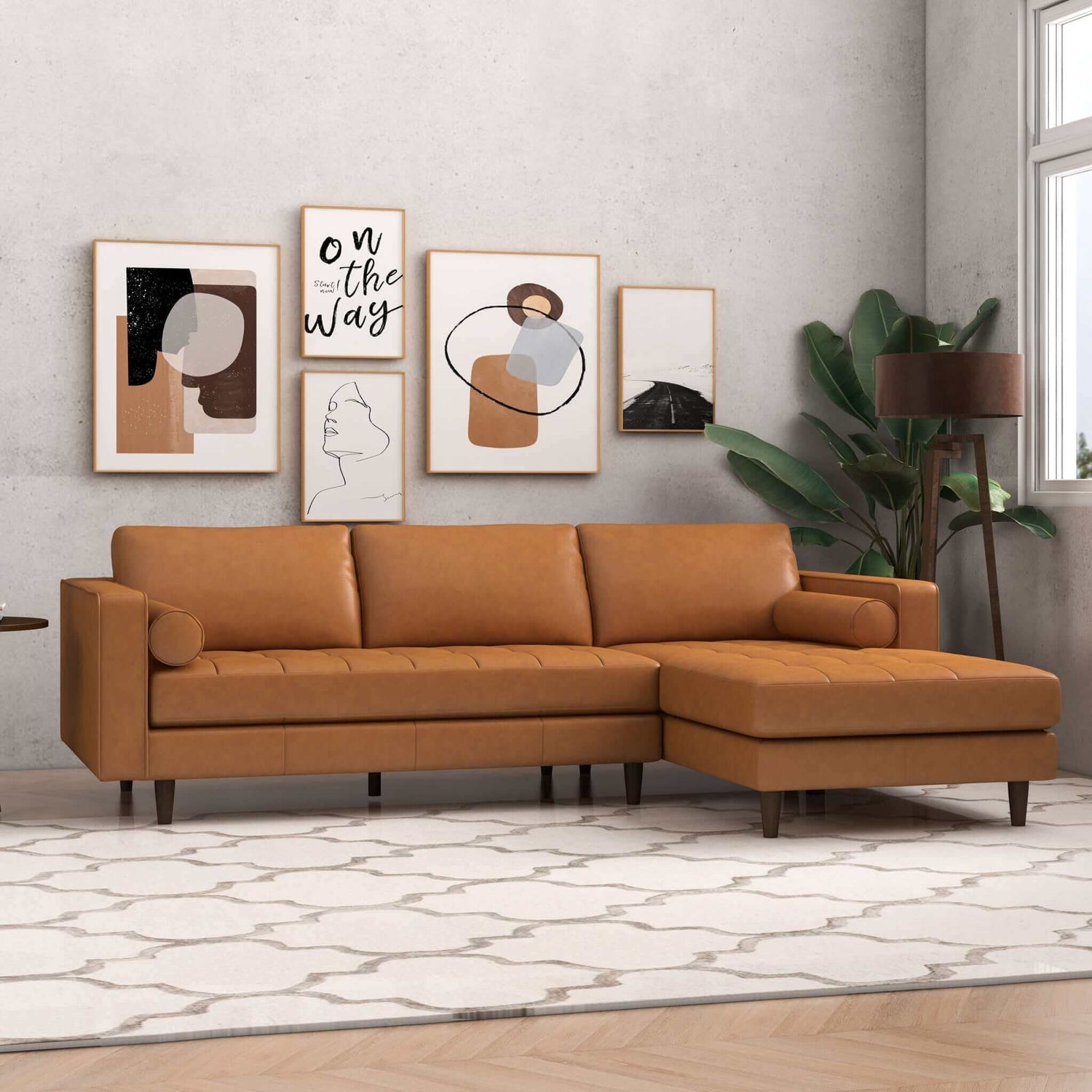 Anthony Corner Sectional Sofa Righ Facing - SEC00400602