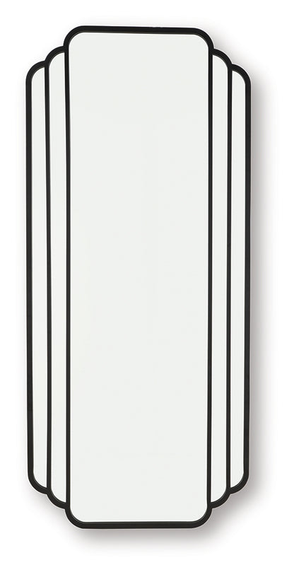 Antigone Black Floor Mirror - A8010434