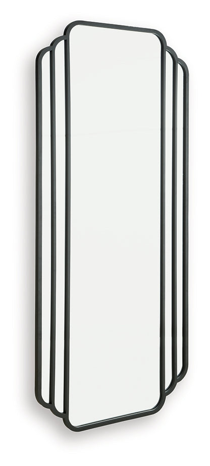 Antigone Black Floor Mirror - A8010434