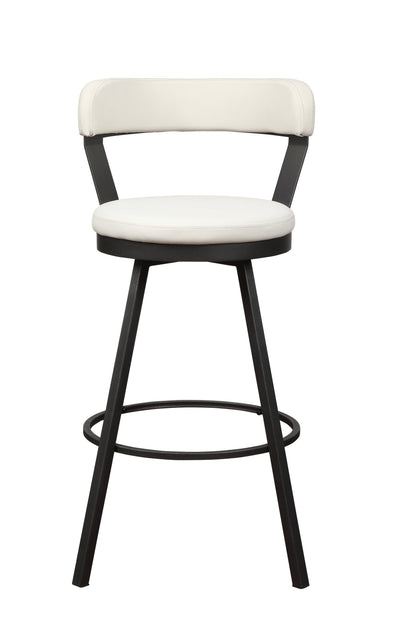 Appert White/Dark Gray Swivel Pub Height Chair - 5566-29WT3A