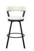 Appert White/Dark Gray Swivel Pub Height Chair - 5566-29WT3A