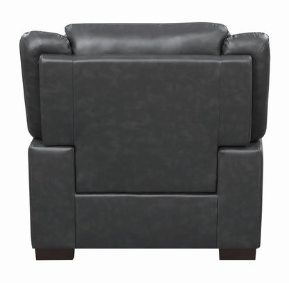 Arabella Gray Pillow Top Upholstered Chair from Coaster - Luna Furniture