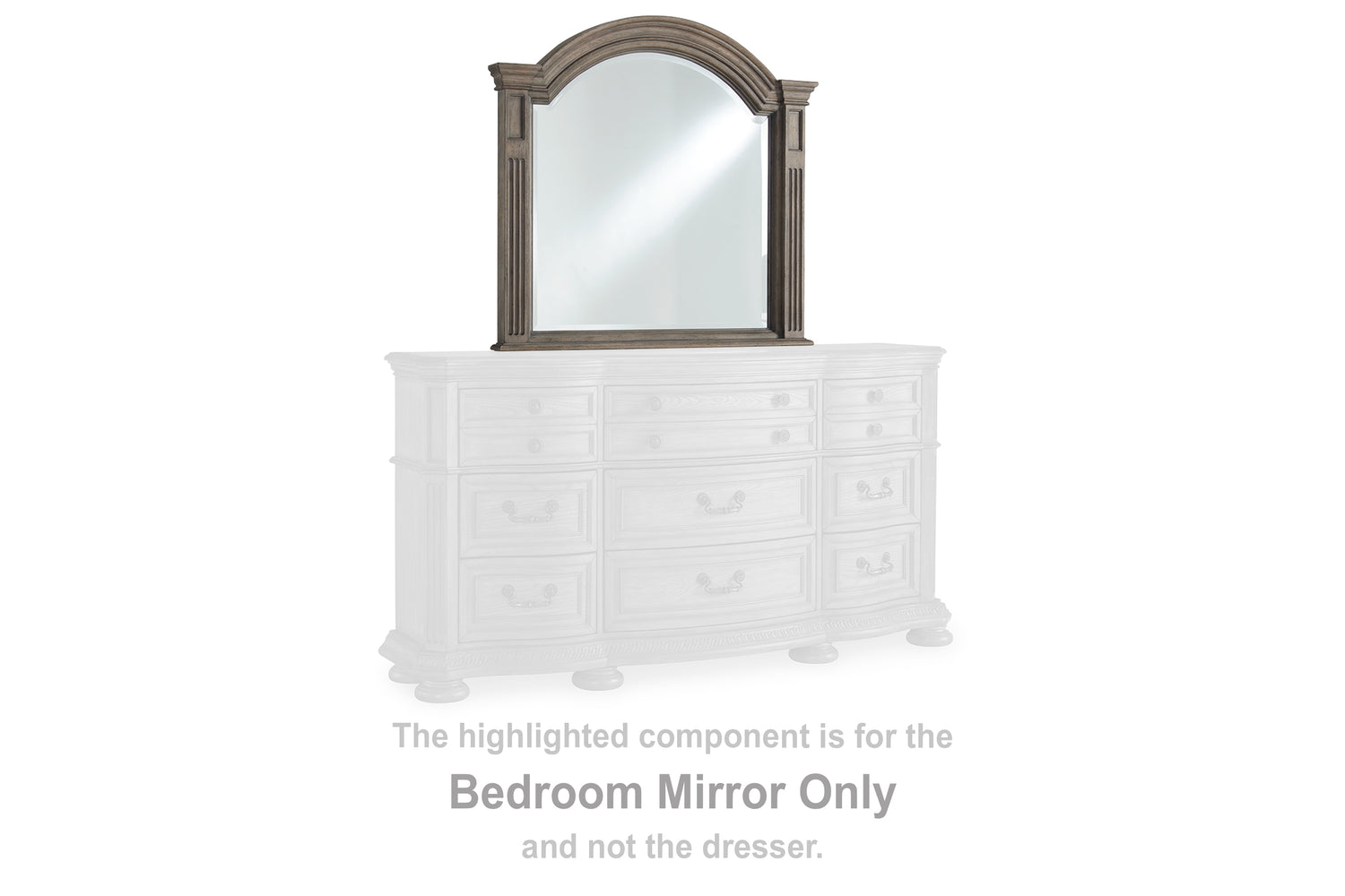 Ardenfield Light Brown Bedroom Mirror - B944-36