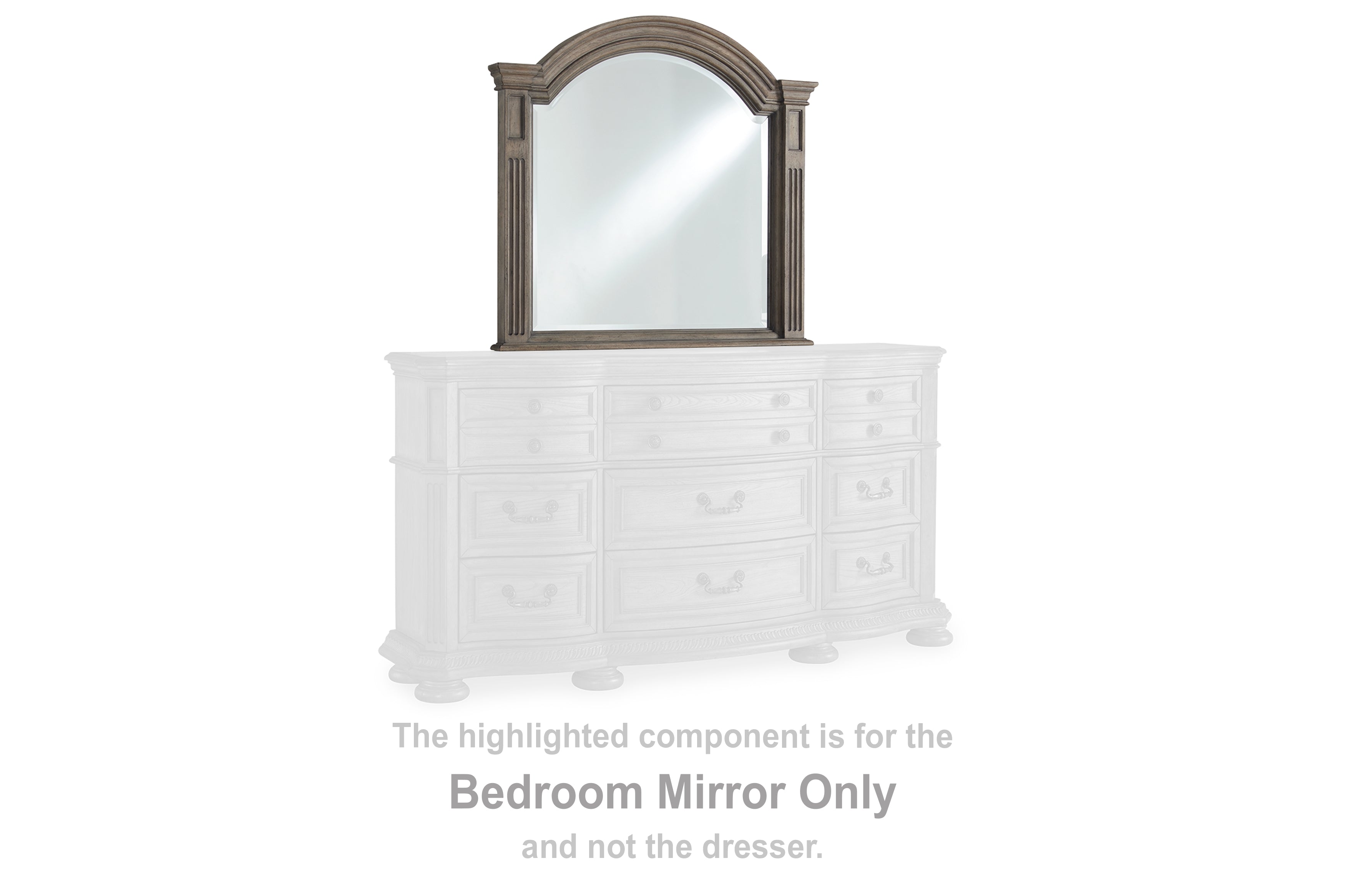 Ardenfield Light Brown Bedroom Mirror - B944-36