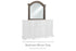 Ardenfield Light Brown Bedroom Mirror - B944-36