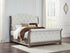 Ardenfield Light Brown California King Upholstered Sleigh Bed - B944B5