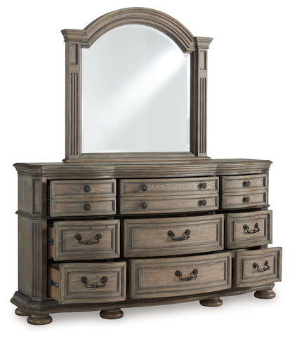 Ardenfield Light Brown Dresser and Mirror - B944B1