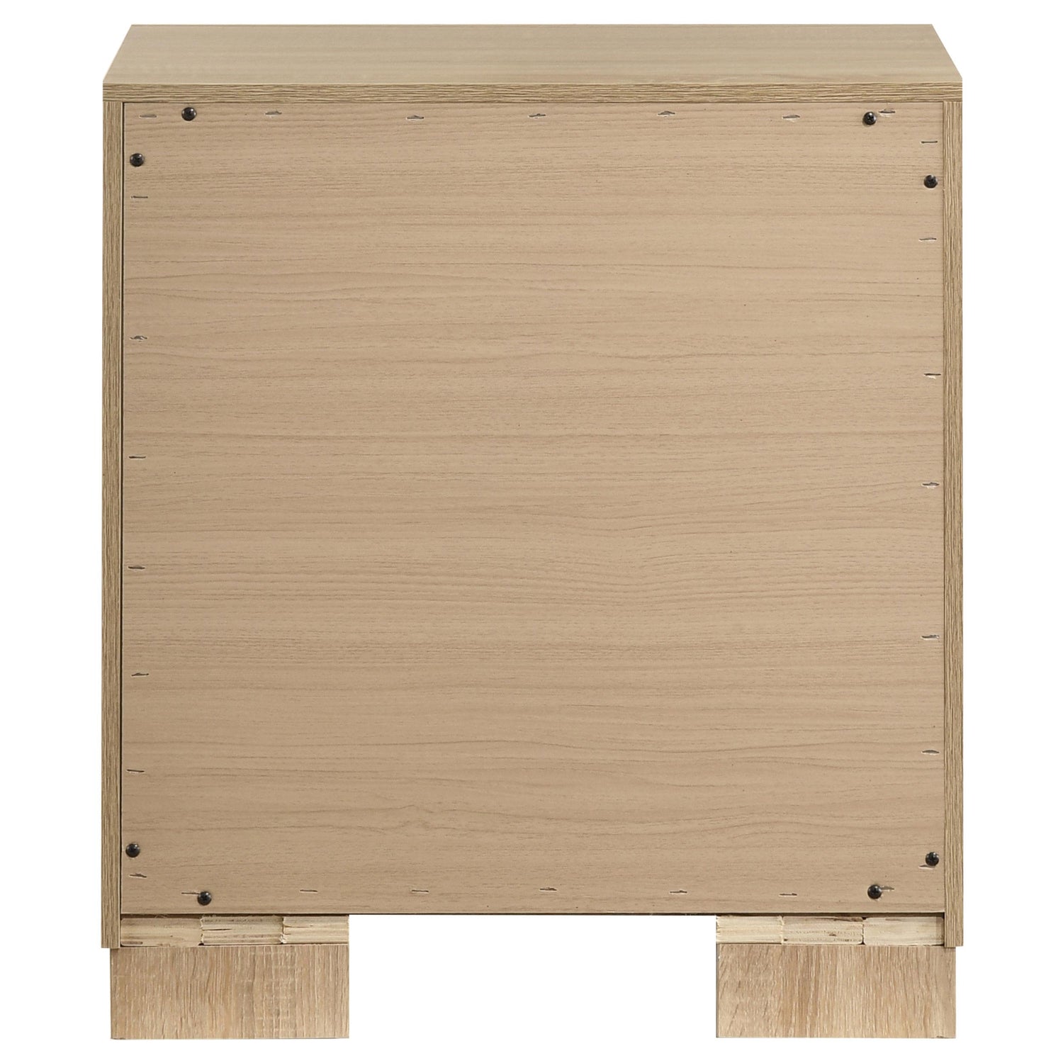 Arielle 2-drawer Bedroom Nightstand with Casters Light Oak - 223112