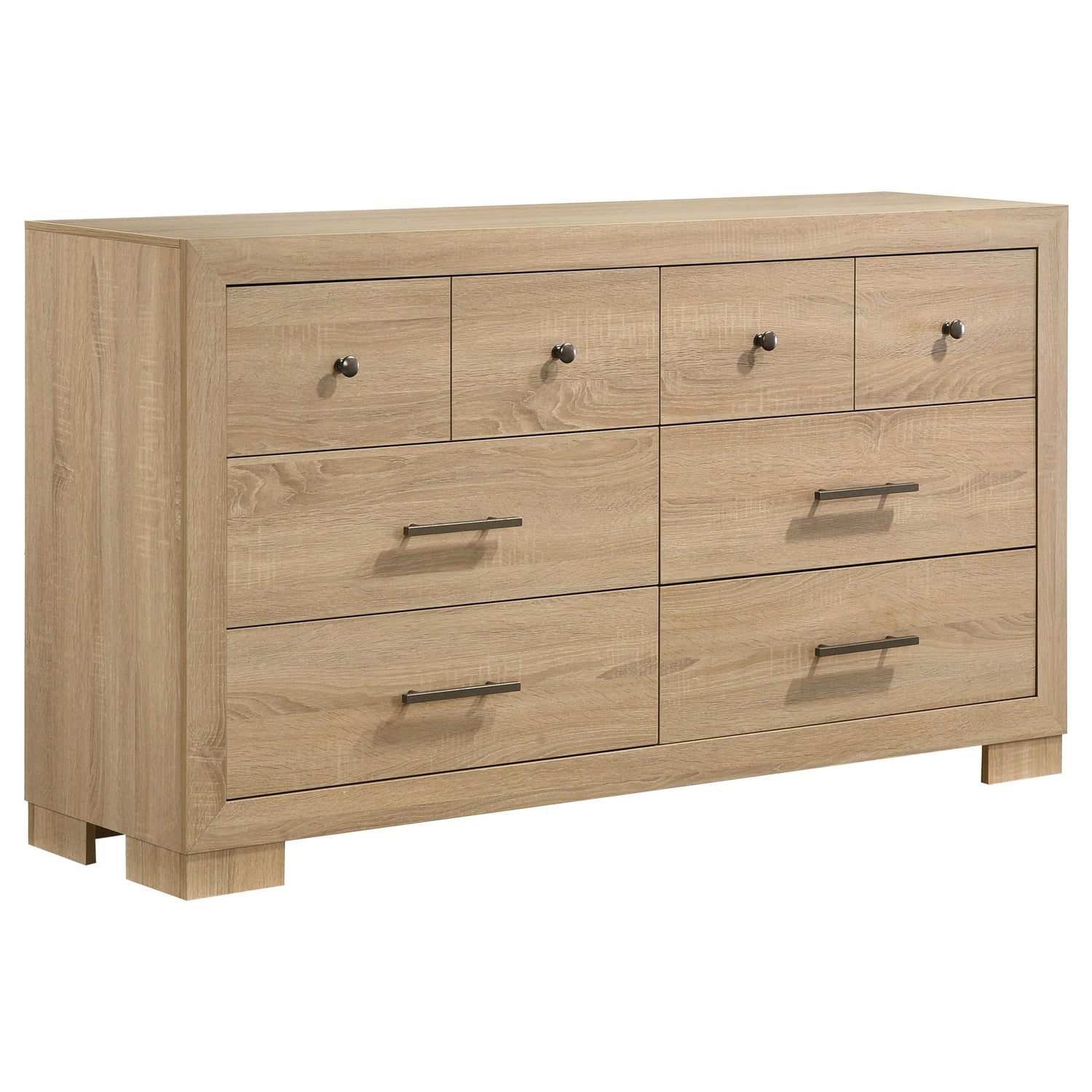 Arielle 6-drawer Bedroom Dresser Cabinet Light Oak - 223113