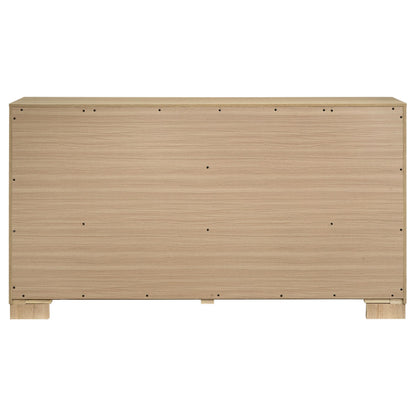 Arielle 6-drawer Bedroom Dresser Cabinet Light Oak - 223113