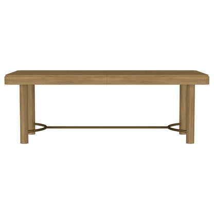 Arini 104-inch Extension Leaf Dining Table Sand Wash - 108931