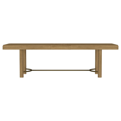 Arini 104-inch Extension Leaf Dining Table Sand Wash - 108931
