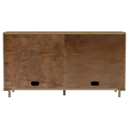 Arini 2-drawer Cane Door Dining Sideboard Server Sand Wash - 108935SWD