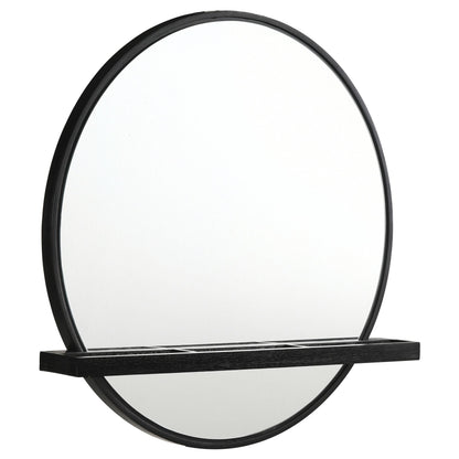 Arini 2-piece Makeup Vanity Table and Mirror Set Black - 224337-SET