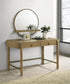 Arini 2-piece Makeup Vanity Table and Mirror Set Sand Wash - 224307-SET
