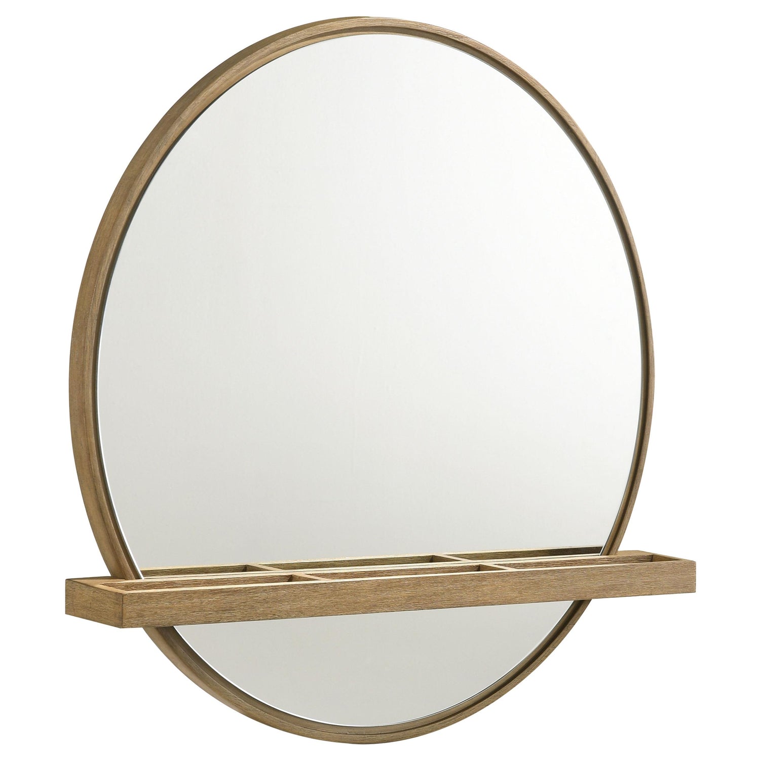 Arini 2-piece Makeup Vanity Table and Mirror Set Sand Wash - 224307-SET