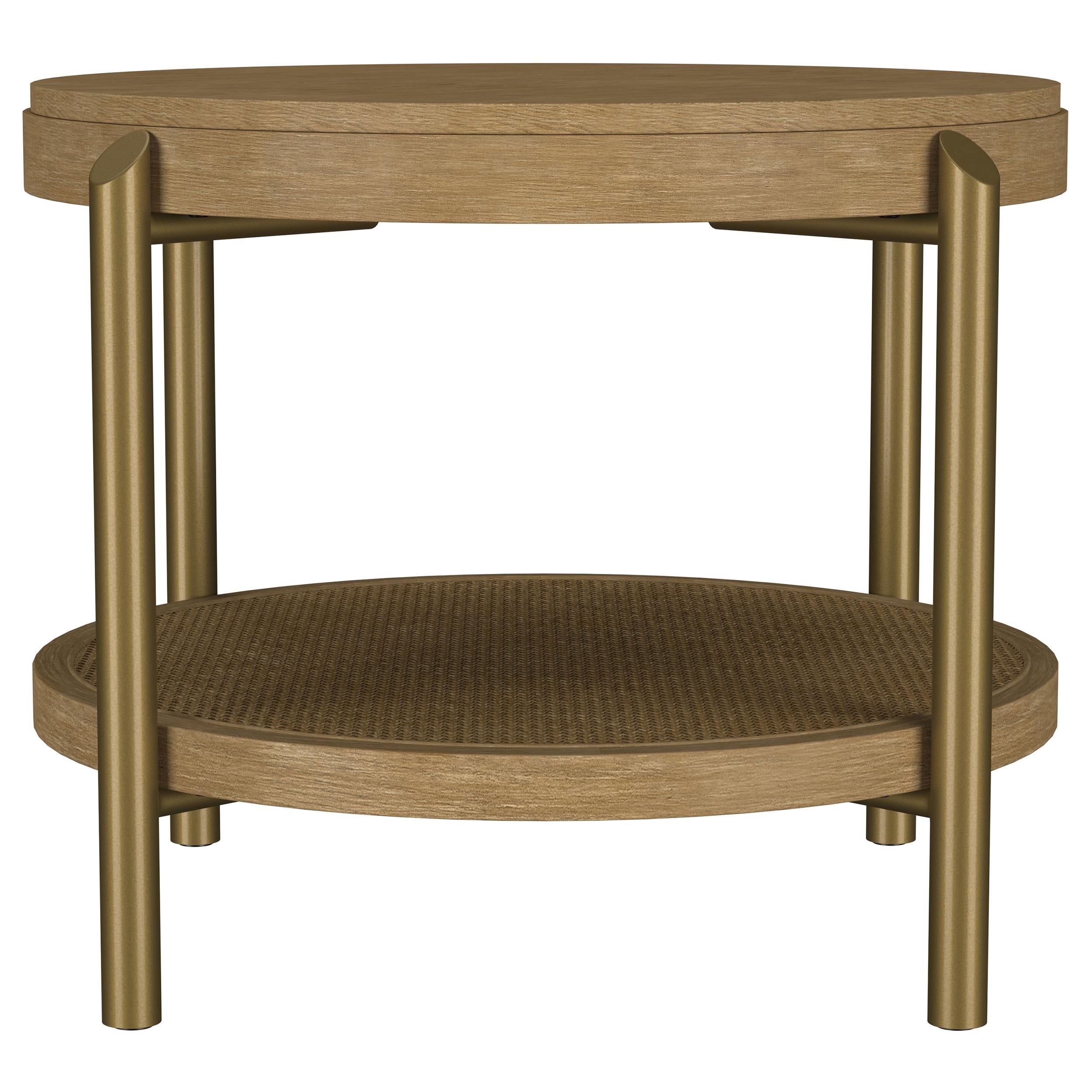 Arini 3-piece Round Coffee and End Table Set Sand Wash - 706188-S3