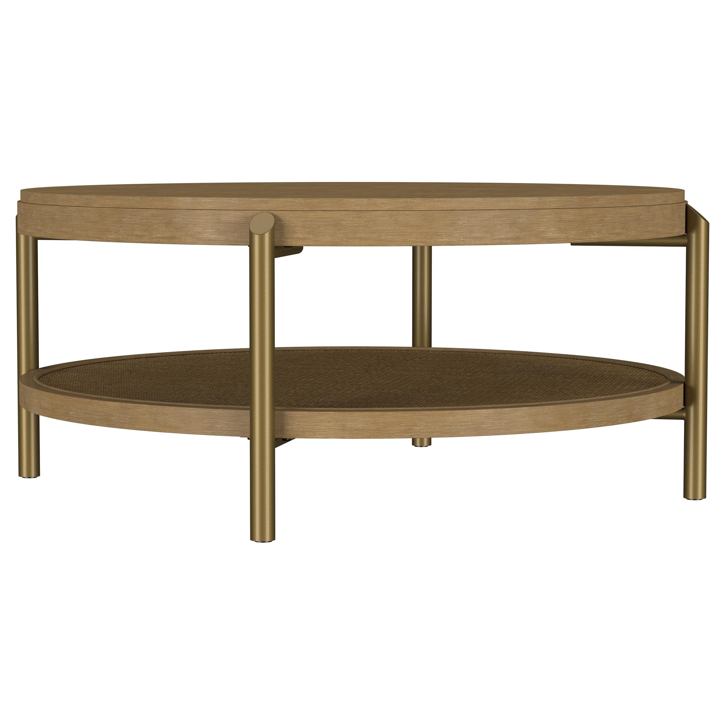 Arini 3-piece Round Coffee and End Table Set Sand Wash - 706188-S3