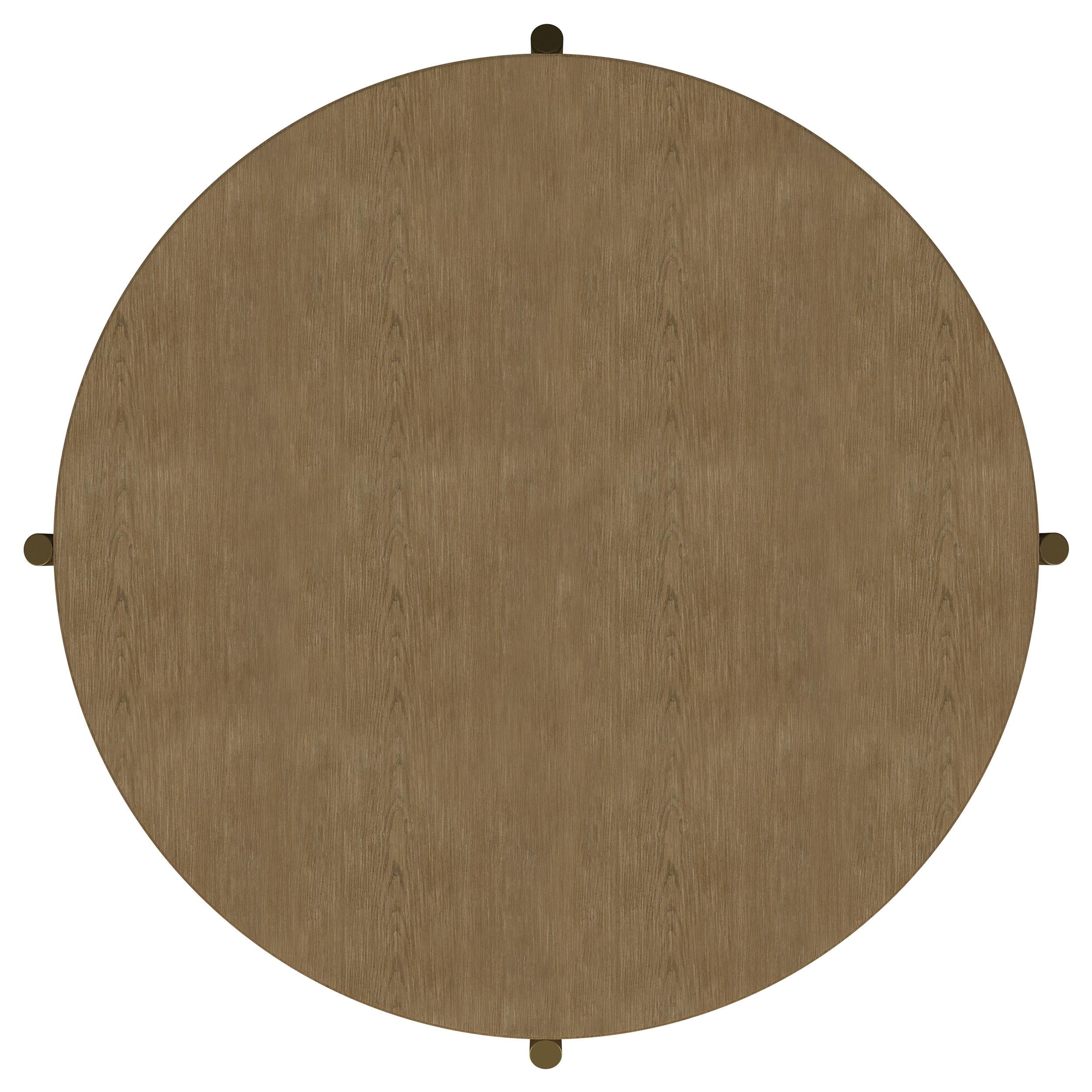 Arini 3-piece Round Coffee and End Table Set Sand Wash - 706188-S3