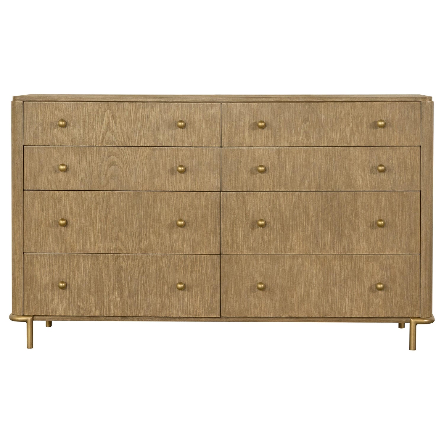 Arini 4-piece Queen Bedroom Set Cream and Sand Wash - 224301QCRM-S4