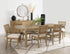 Arini 5-piece Extension Leaf Dining Table Set Sand Wash - 108931-S5W