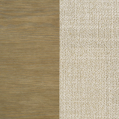Arini 56-inch California King Panel Bed Cream and Sand Wash - 224301KWCRM