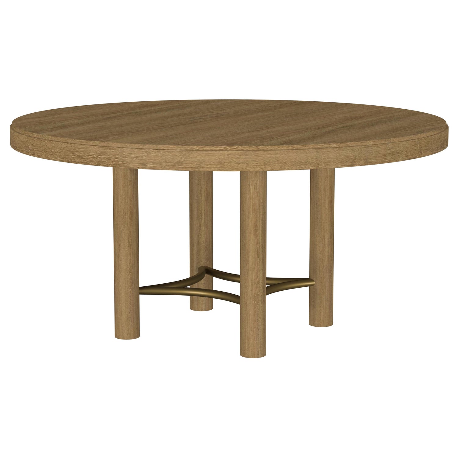 Arini 7-piece Round Dining Room Table Set Sand Wash - 108930-S7W