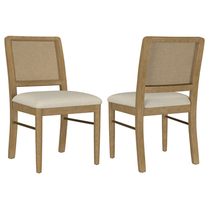 Arini Rattan Cane Dining Side Chair Sand Wash - 108932SWD