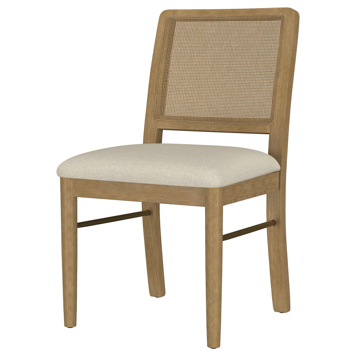 Arini Rattan Cane Dining Side Chair Sand Wash - 108932SWD