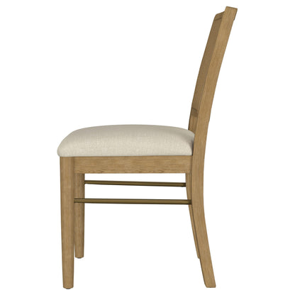 Arini Rattan Cane Dining Side Chair Sand Wash - 108932SWD