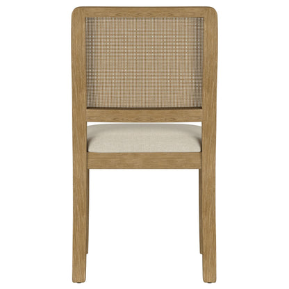 Arini Rattan Cane Dining Side Chair Sand Wash - 108932SWD