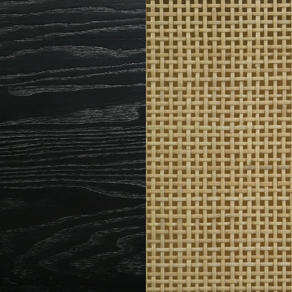 Arini Round Coffee Table With Storage Shelf Black - 706198