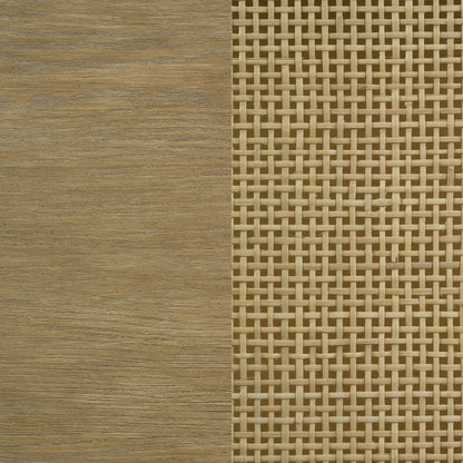 Arini Round Coffee Table With Storage Shelf Sand Wash - 706188