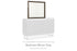 Arkenton Grayish Brown Bedroom Mirror - B786-36