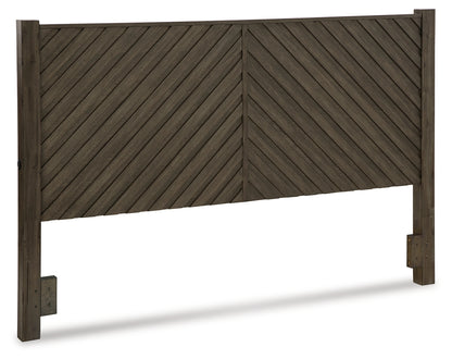 Arkenton Grayish Brown King/California King Panel Headboard - B786-58