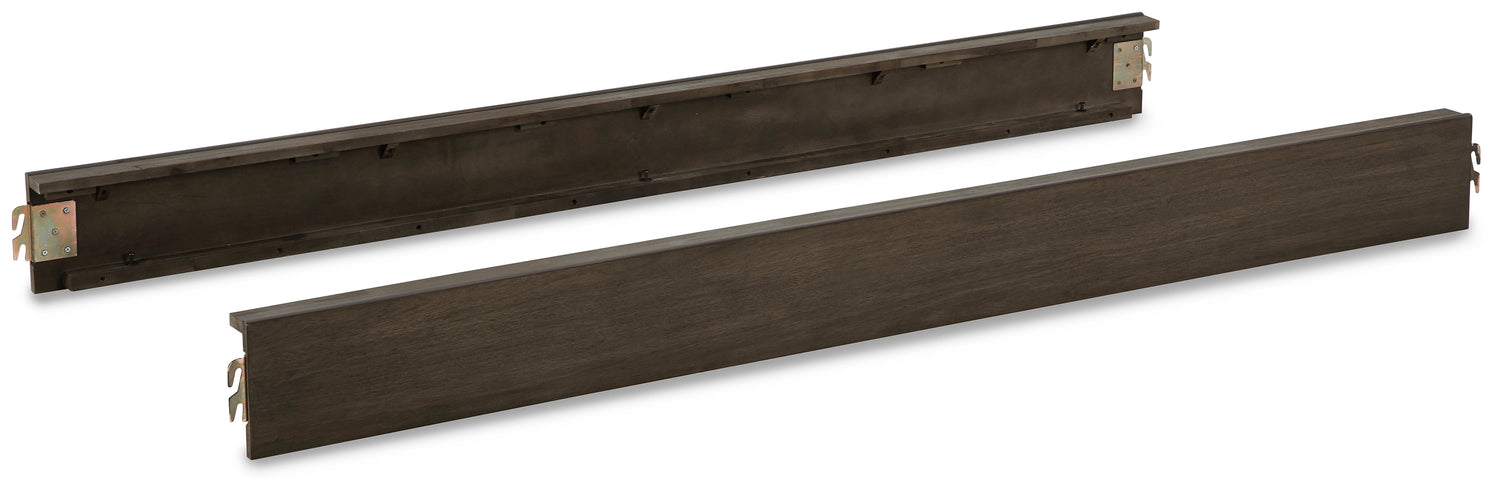 Arkenton Grayish Brown Queen/King Panel Rails - B786-97