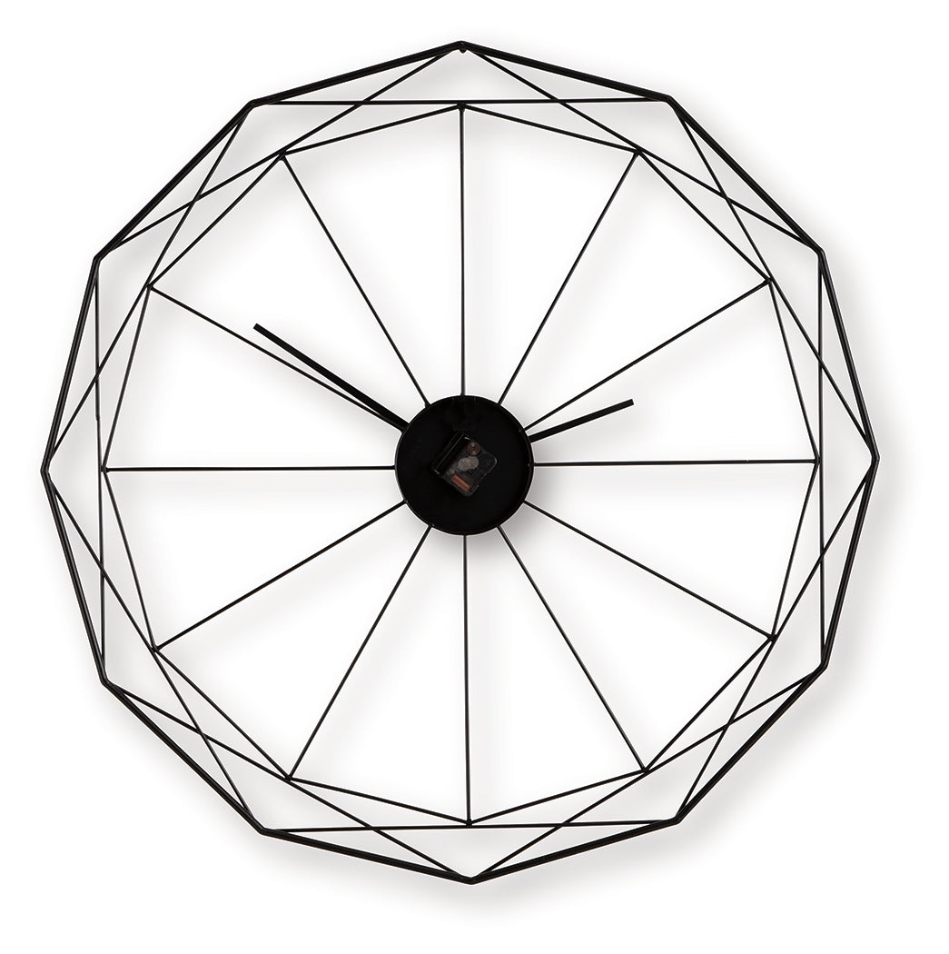 Arkthorne Black Wall Clock - A8010429