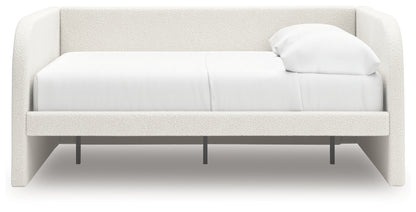 Arloster Full Upholstered Day Bed, Dresser and Mirror - PCB1566B15