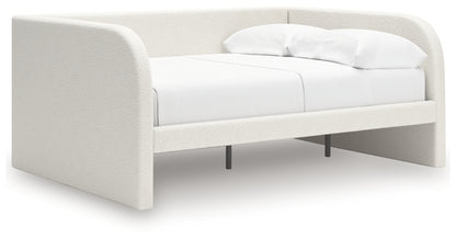 Arloster Full Upholstered Day Bed, Dresser and Mirror - PCB1566B15