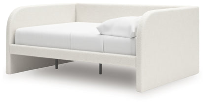 Arloster Full Upholstered Day Bed, Dresser and Mirror - PCB1566B15