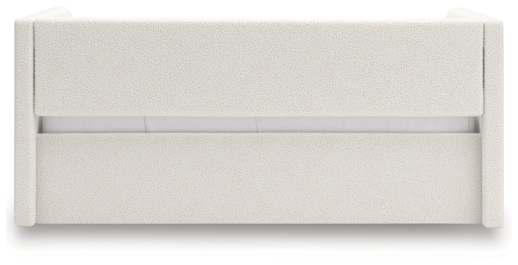 Arloster Tan/White Full Upholstered Day Bed - PCB1566B10