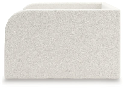 Arloster Tan/White Full Upholstered Day Bed - PCB1566B10