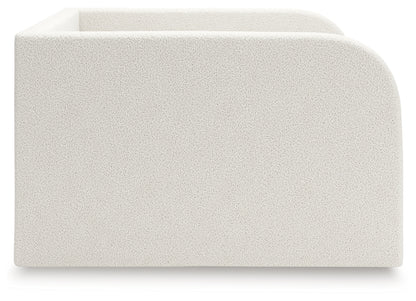 Arloster Tan/White Full Upholstered Day Bed - PCB1566B10