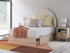 Arloster Tan/White Full Upholstered Panel Bed with Storage - PCB1566B7