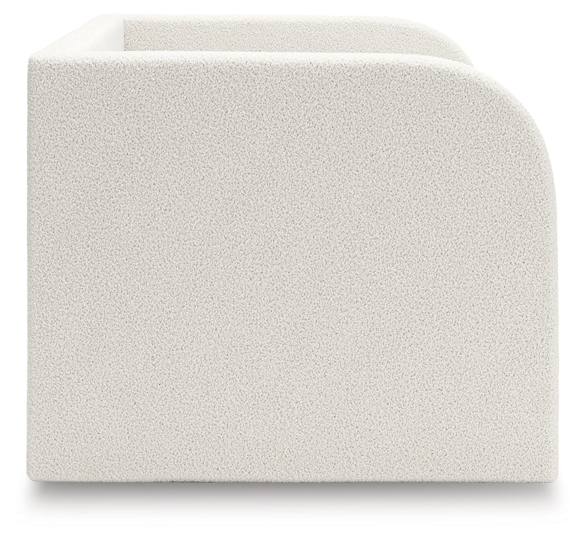 Arloster Twin Upholstered Day Bed, Dresser and Mirror - PCB1566B14