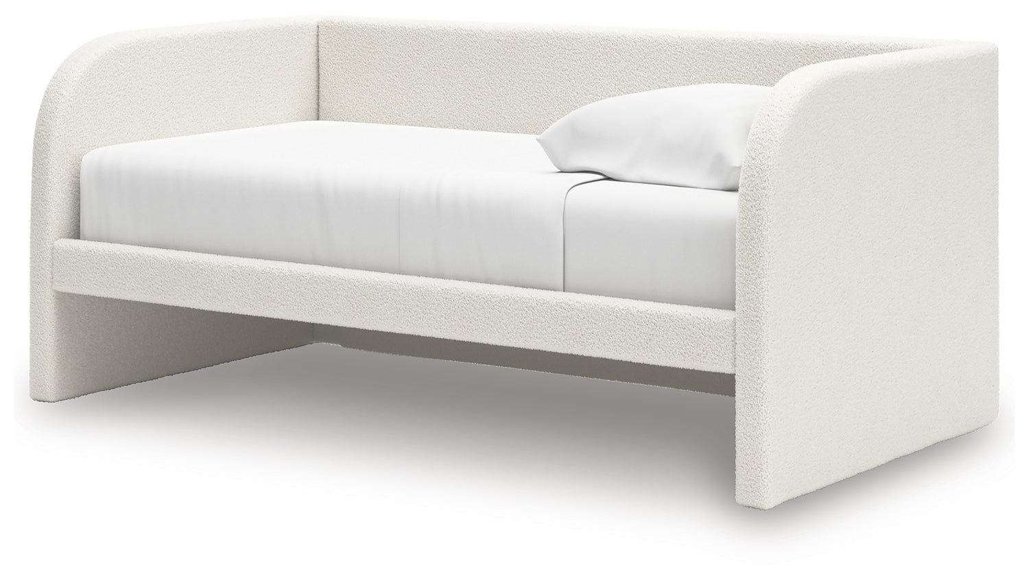 Arloster Twin Upholstered Day Bed, Dresser and Mirror - PCB1566B14