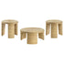 Artina 3-piece Rattan Coffee and End Table Set Natural - 708508-S3