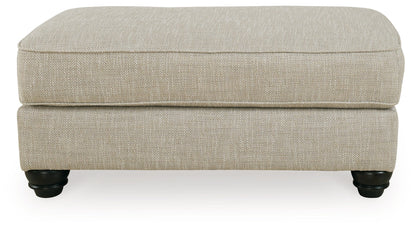 Asanti Chair and Ottoman in Fog - PKG012988