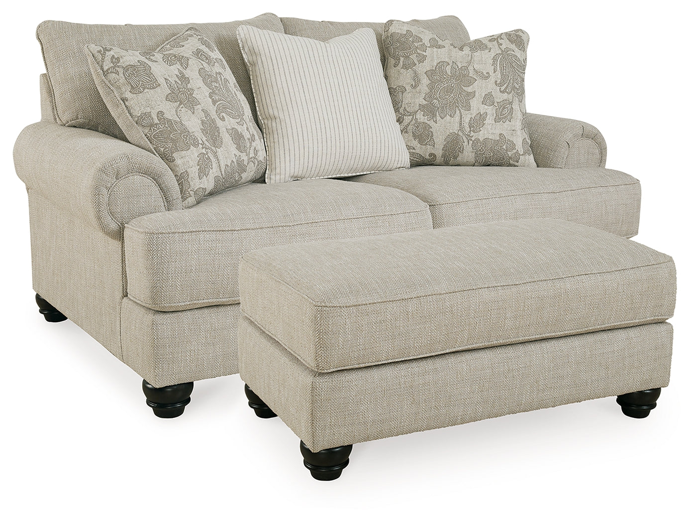 Asanti Loveseat and Ottoman - 13201U5